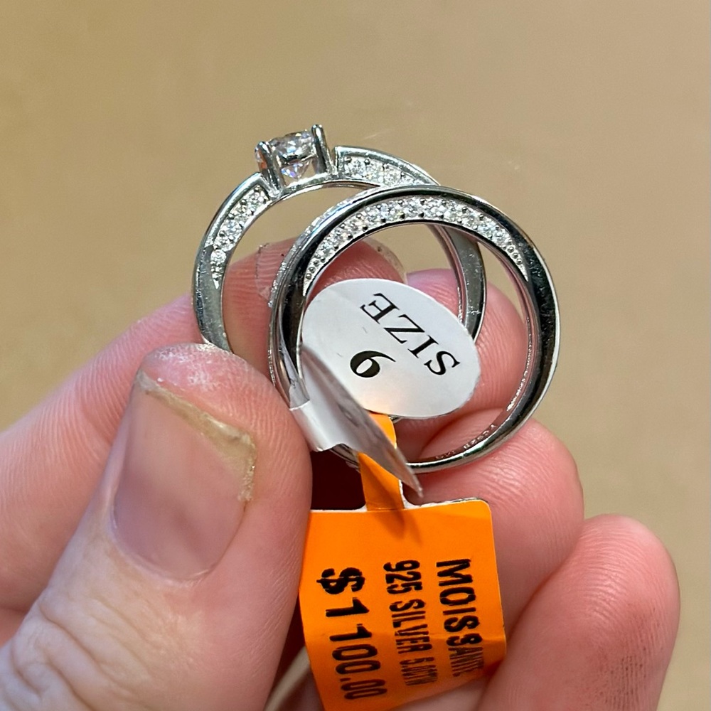 Wedding Rings NWT - Picture 4 of 5